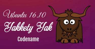 Ubuntu-16.10 Codename Yakkety Yak