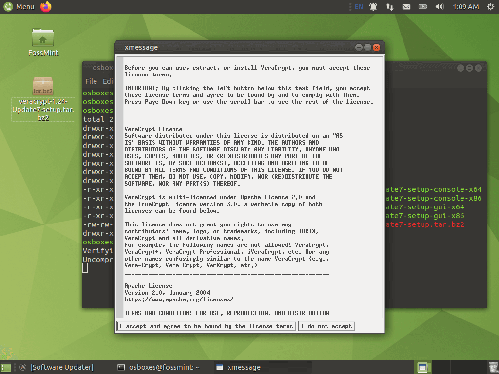 Install Veracrypt in Ubuntu