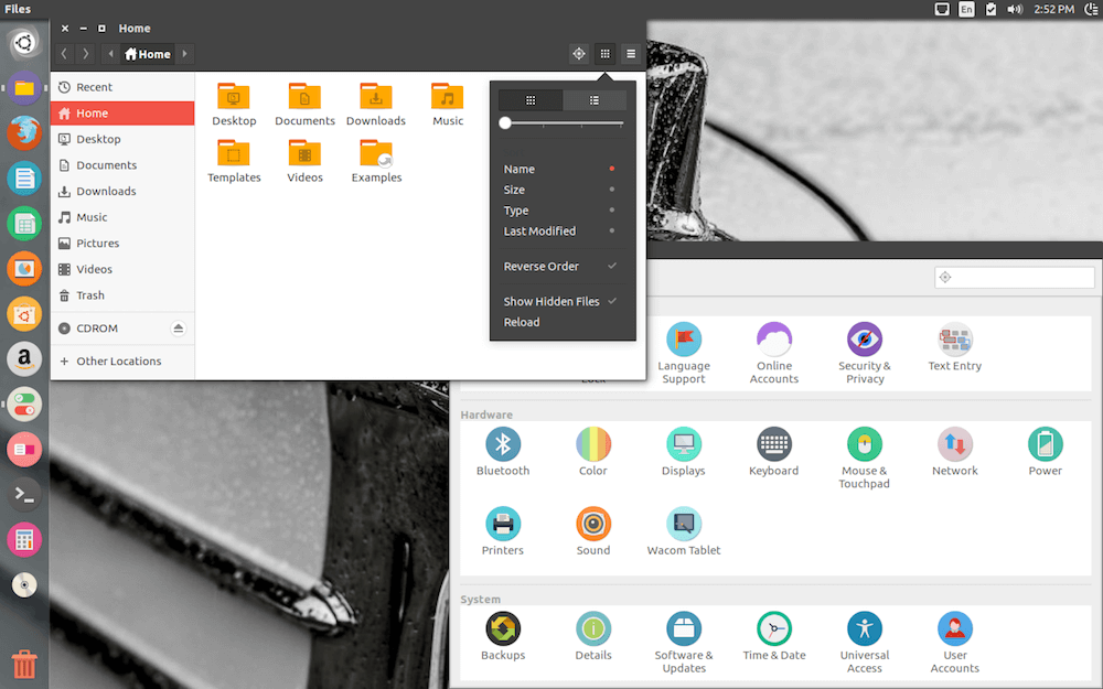 Numix Icon Theme on Ubuntu 17.04