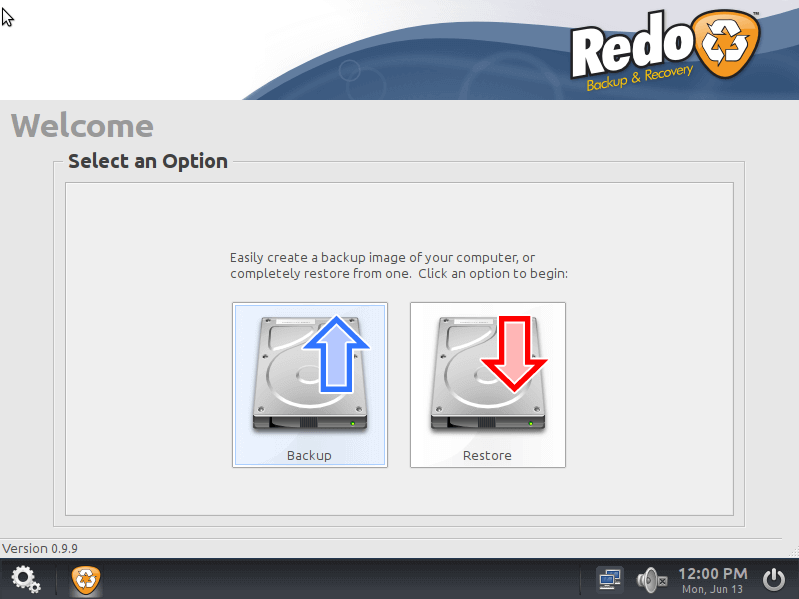 Redo Backup System Recovery CD for Linux