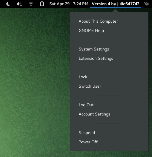 Gnome About System