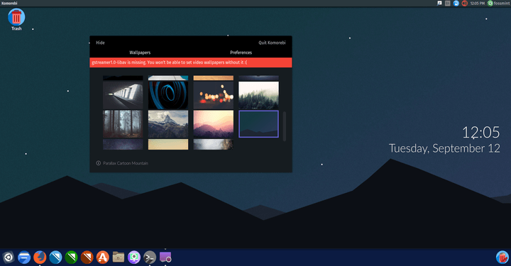 Korembi 2 - A Perfect Desktop and Wallpaper Manager for Linux