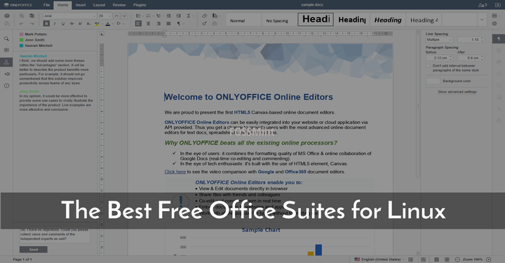 Best Free Office Suites for Linux