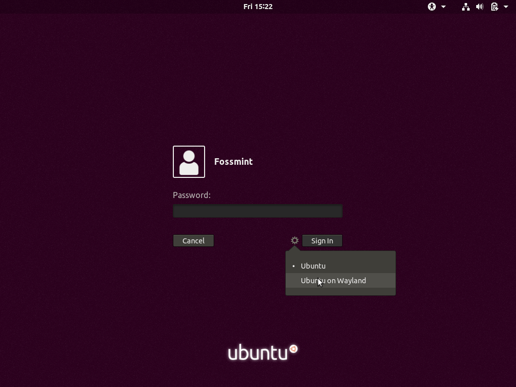 Ubuntu 18.04 Uses Xorg