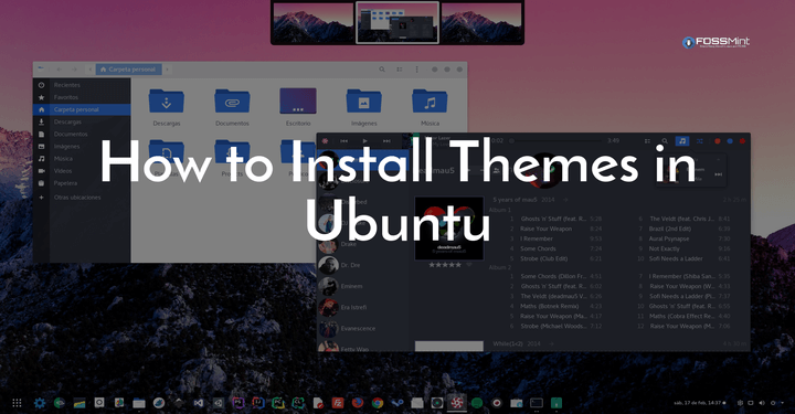 Install Themes in Ubuntu