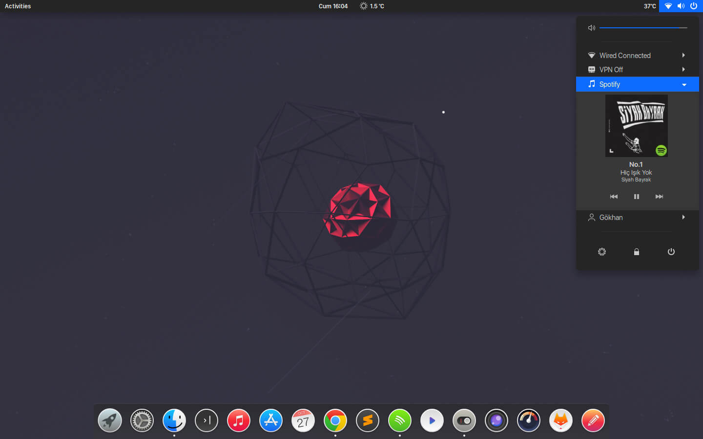macOS High Sierra Theme for Ubuntu
