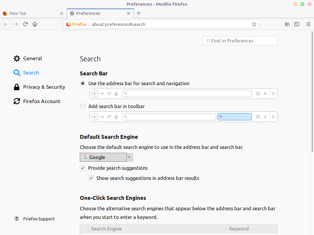 Add Custom Search to Firefox