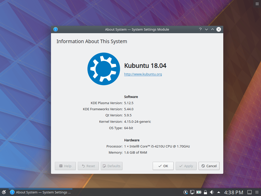 Check KDE Plasma Version