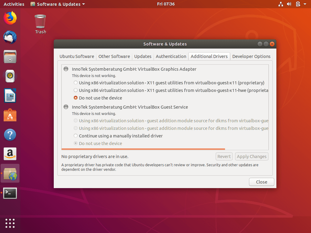 Install Ubuntu Drivers