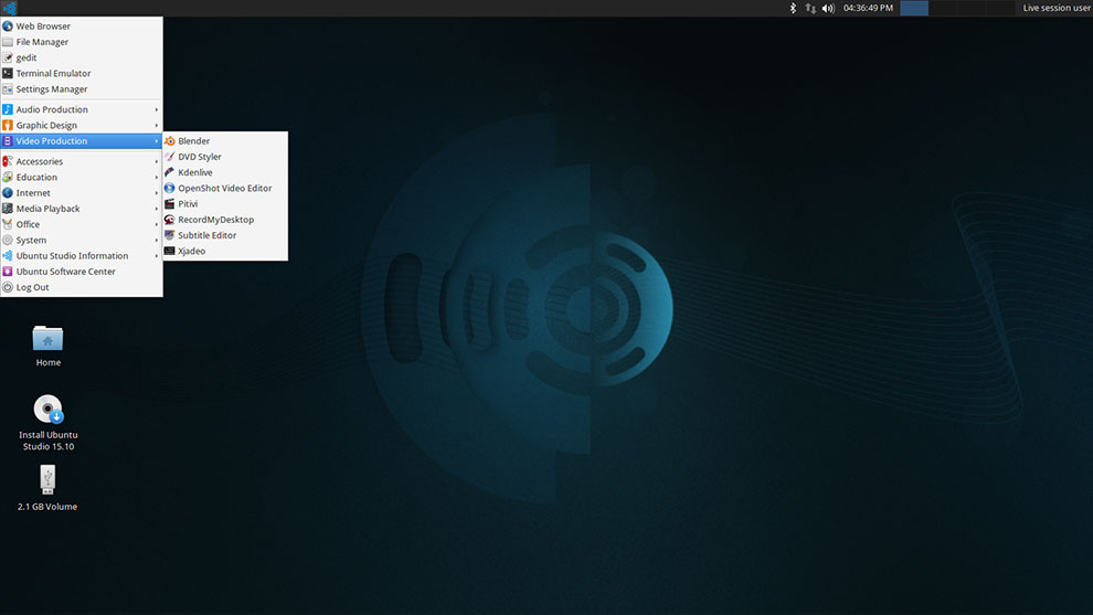 Ubuntu Studio Desktop