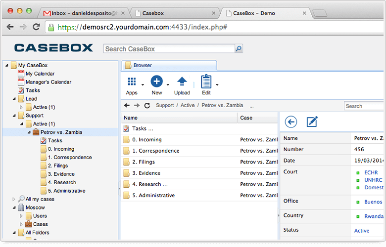 CaseBox - Content Management Platform
