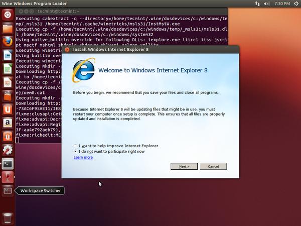 Wine - Run Windows Software in Linux
