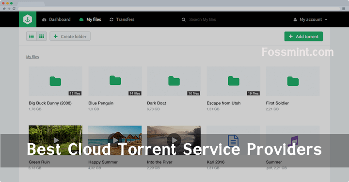 Best Cloud Torrent Service Providers