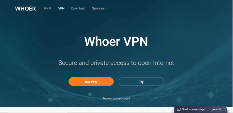 Whoer.net - Free Web Proxy