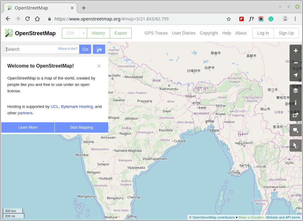 OpenStreetMap - Free Wiki World Map