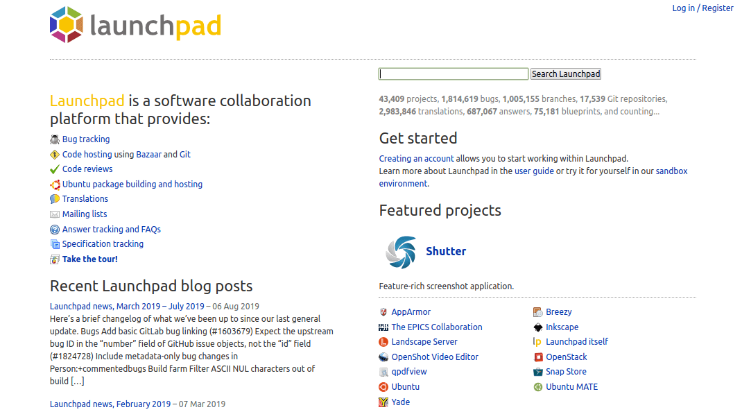 Launchpad Software Collaboration Platform
