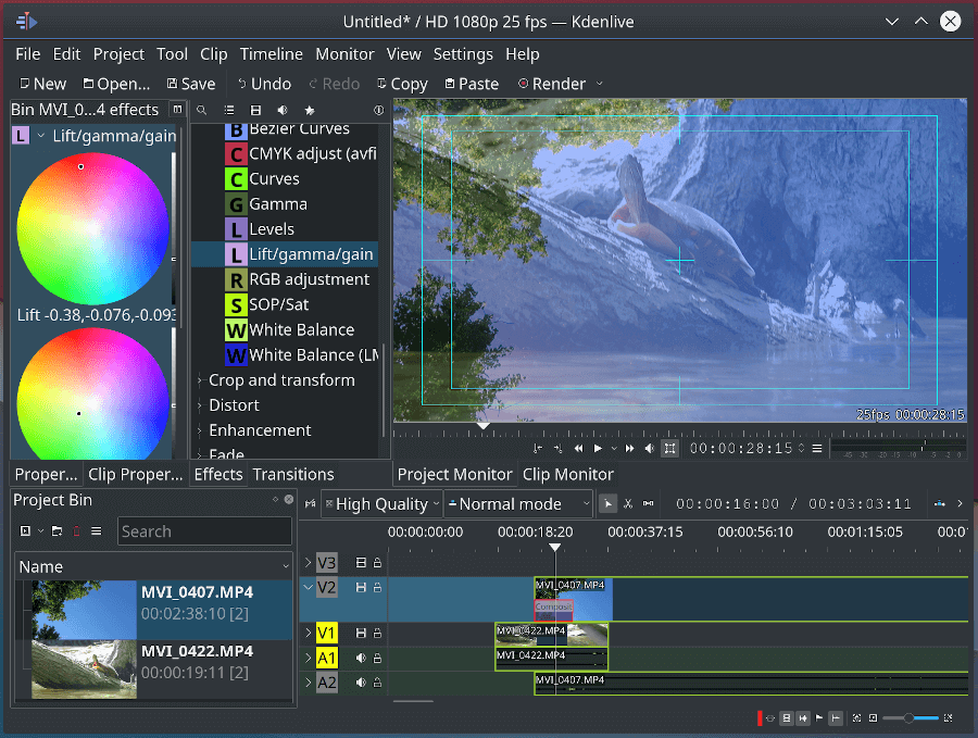 KdenLive Video Editor For Mac