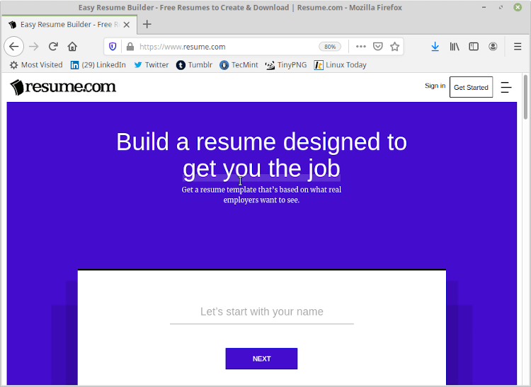 Resume.com - Resume Maker