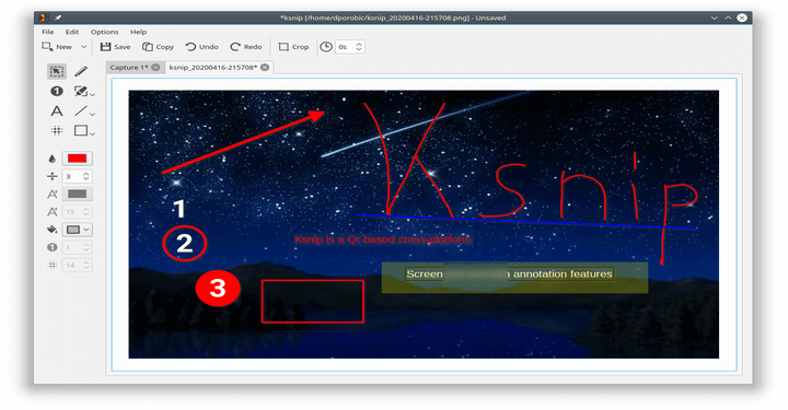 Ksnip - Screenshot Annotation Tool for Linux