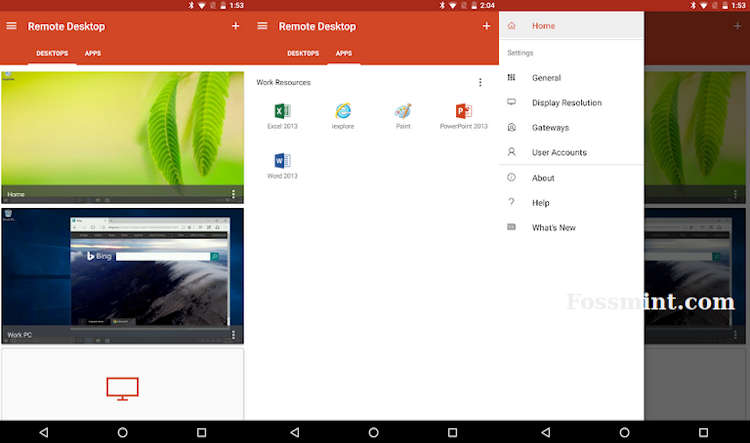 Microsoft Remote Desktop - Android App