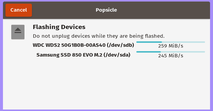 Popsicle - Create Bootable USB Drive inLinux
