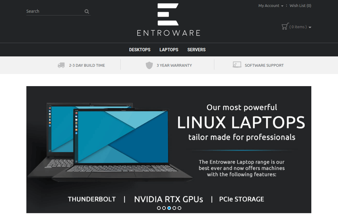 Entroware Linux Laptops