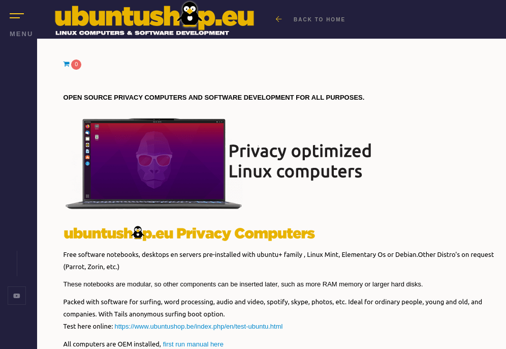 Ubuntu Linux Laptops