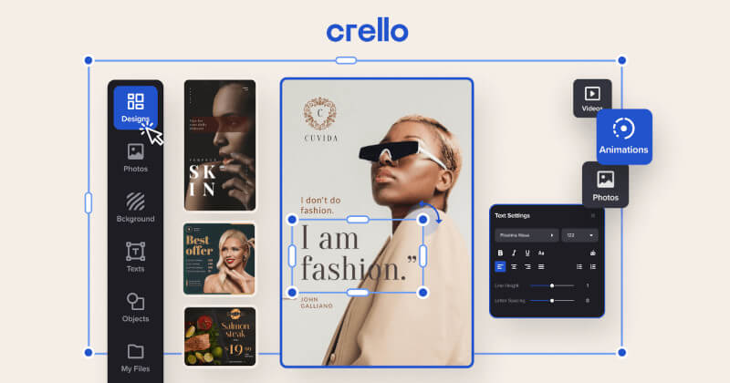 Crello - Graphic Design Editor