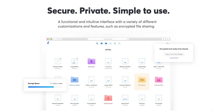 Internxt – World'S Most Secure Cloud Storage For Linux